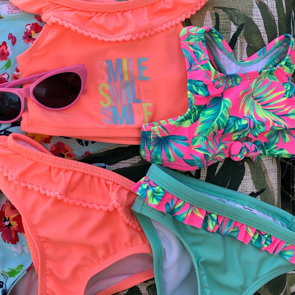 Ruffle Butts 18M Two Piece Swimsuit Lot